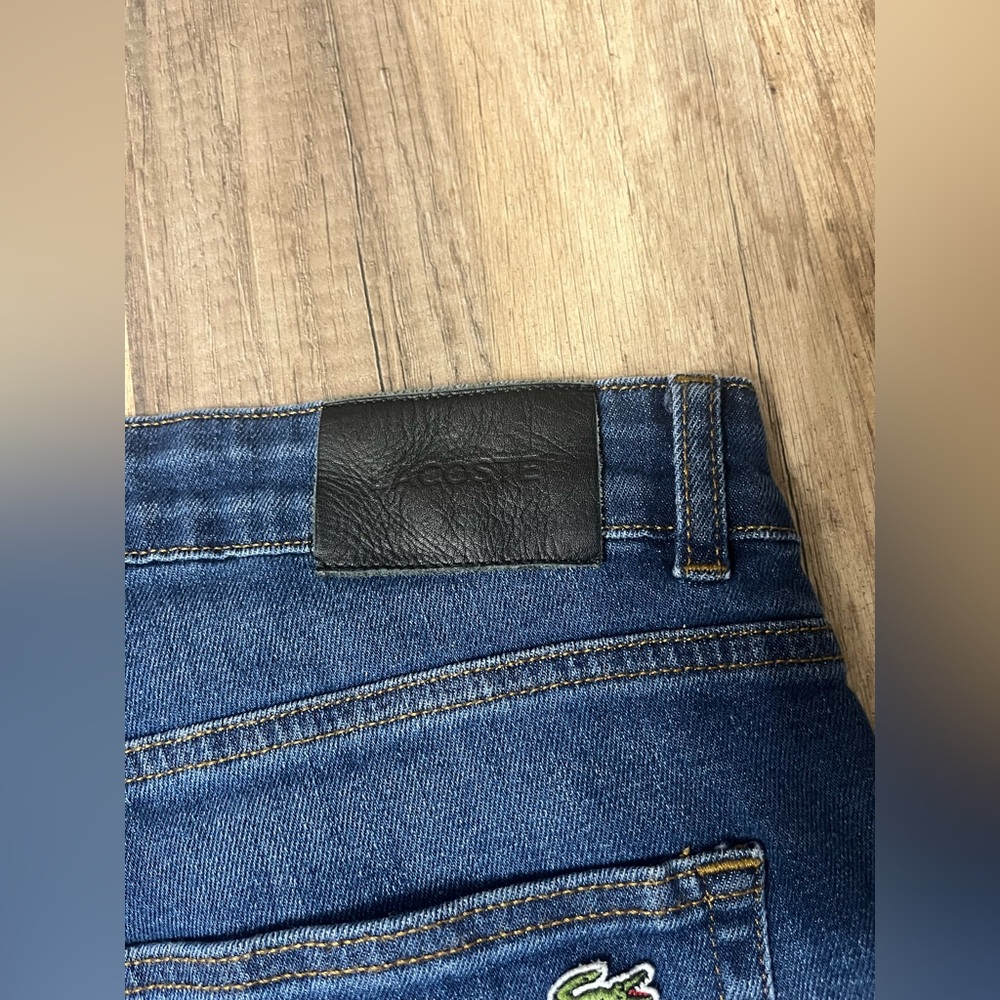 Lacoste Men's Raw Comfort Jeans Size W33 L34 - Picture 7 of 16
